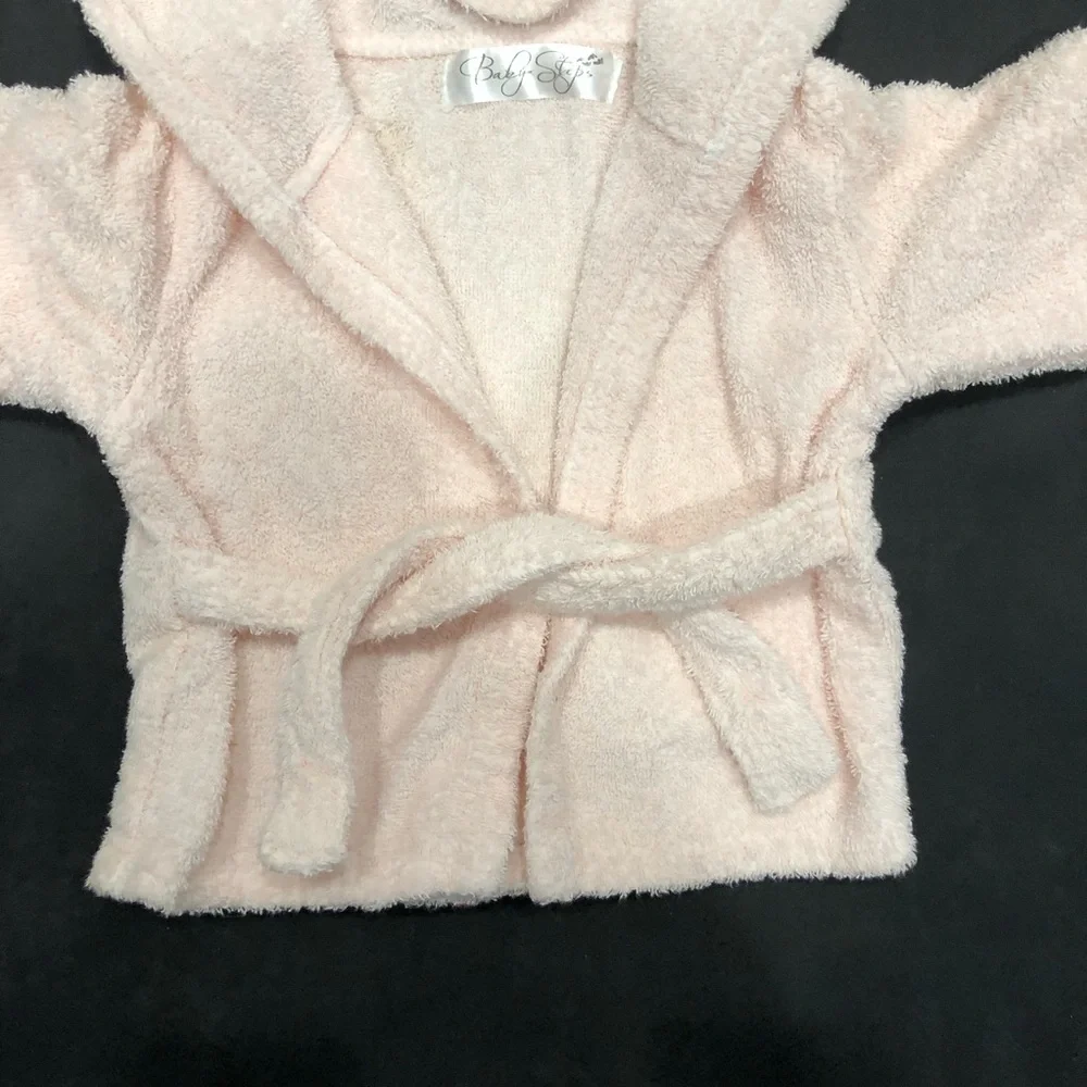 BABY STEPS BATHTIME BUNNY HOODED SPA BABY ROBE